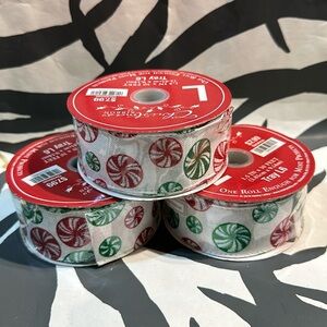 Christmas Peppermint Ribbon